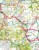Toskania 1:150 000. Wodoodporna mapa rowerowa. Fragment 2