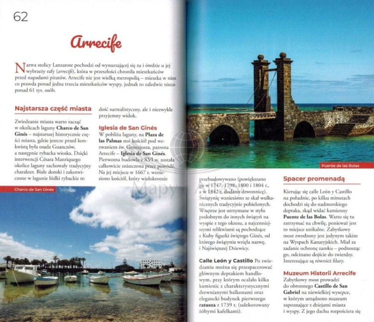 Lanzarote. Przewodnik lajt wydawnictwa Pascal. Przykładowe strony 2