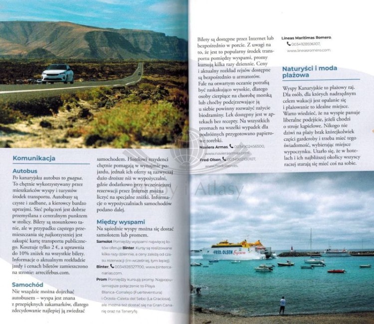 Lanzarote. Przewodnik lajt wydawnictwa Pascal. Przykładowe strony 5