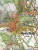Góry Sowie 1:35 000. Laminowana mapa turystyczna wydawnictwa Compass. Fragment 3