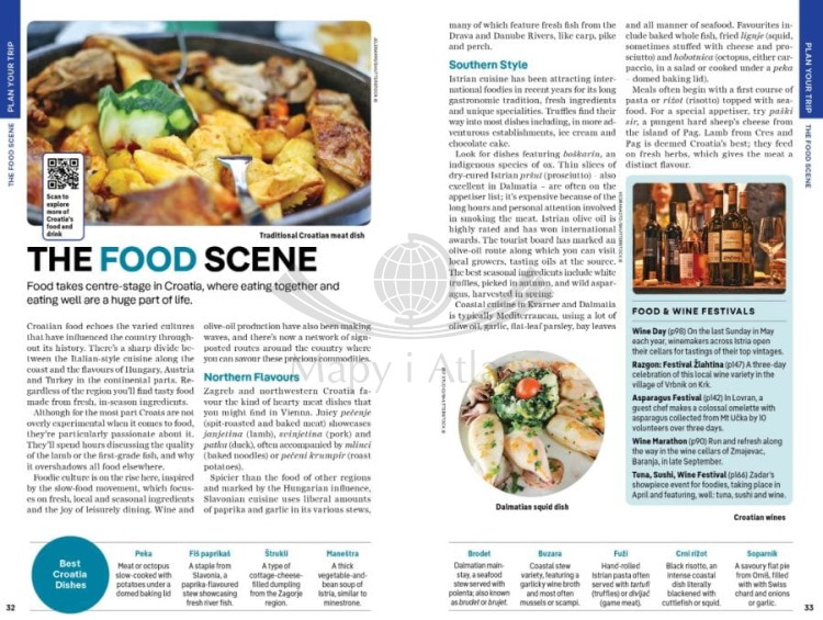 Chorwacja / Croatia. Przewodnik wydawnictwa Lonely Planet. Przykładowe strony 6