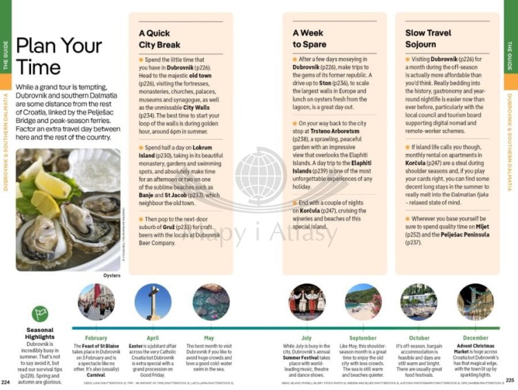 Chorwacja / Croatia. Przewodnik wydawnictwa Lonely Planet. Przykładowe strony 8
