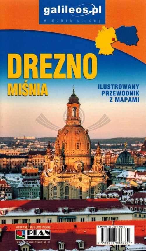 Drezno, Miśnia. Ilustrowany przewodnik z mapami. Galileos