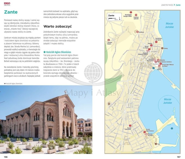 Korfu, Lefkada, Itaka, Kefalonia, Zakynthos. Przewodnik travelbook wydawnictwa Bezdroża. Przykładowe strony 4