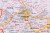 Niemcy 1:750 000. Mapa administracyjno-drogowa magnetyczna. Rama alu SLIM. Fragment 1