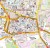 Bytom 1:12 000. Mapa ścienna / Plan miasta. Wersja STRONG. Fragment