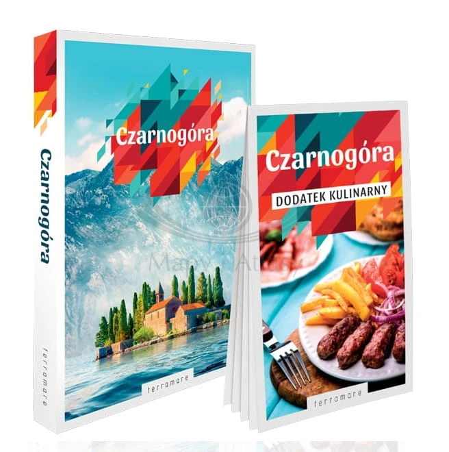 Czarnogóra. Przewodnik terramare z dodatkiem kulinarnym wydawnictwa ExpressMap. Okładka