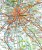 Węgry 1:520 000. Laminowana mapa samochodowo-turystyczna wydawnictwa ExpressMap. Fragment 1