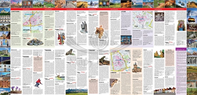 Słowacja. Laminowana mapa samochodowo-turystyczna + Miniprzewodnik wydawnictwa ExpressMap. Strona druga
