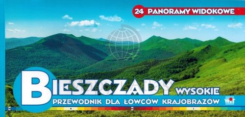 Panoramy widokowe Bieszczad Wysokich. Przewodnik dla łowców krajobrazów wydawnictwa WiT. Okładka