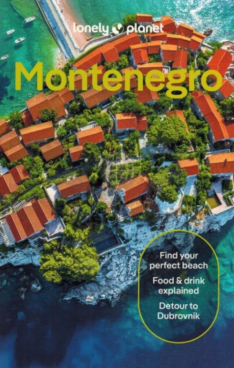 Czarnogóra / Montenegro. Przewodnik wydawnictwa Lonely Planet. Okładka