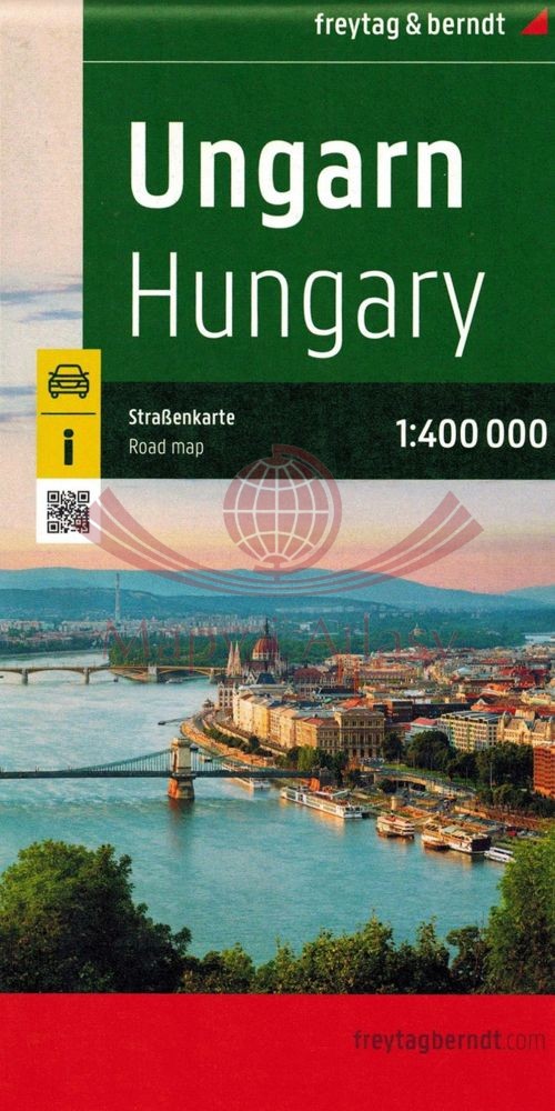 Węgry 1:400 000. Mapa samochodowo-turystyczna. Freytag & Berndt