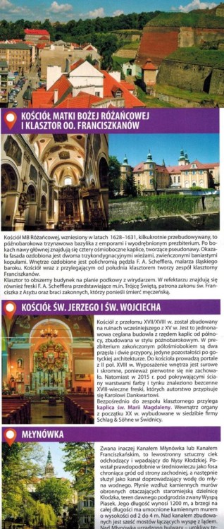 Kłodzko. Kotlina Kłodzka. Plan miasta / Mapa turystyczna wydawnictwa Galileos. Informator 2