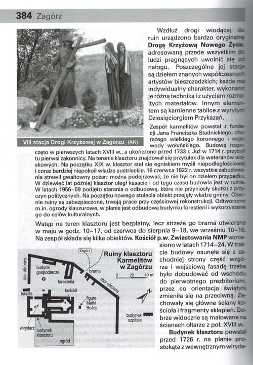 Bieszczady. Przewodnik dla prawdziwego turysty wydawnictwa Rewasz. Przykładowa strona 3