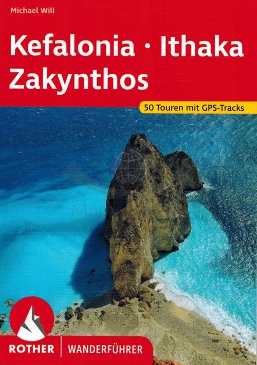 Kefalonia, Ithaka, Zakynthos . Przewodnik. Rother