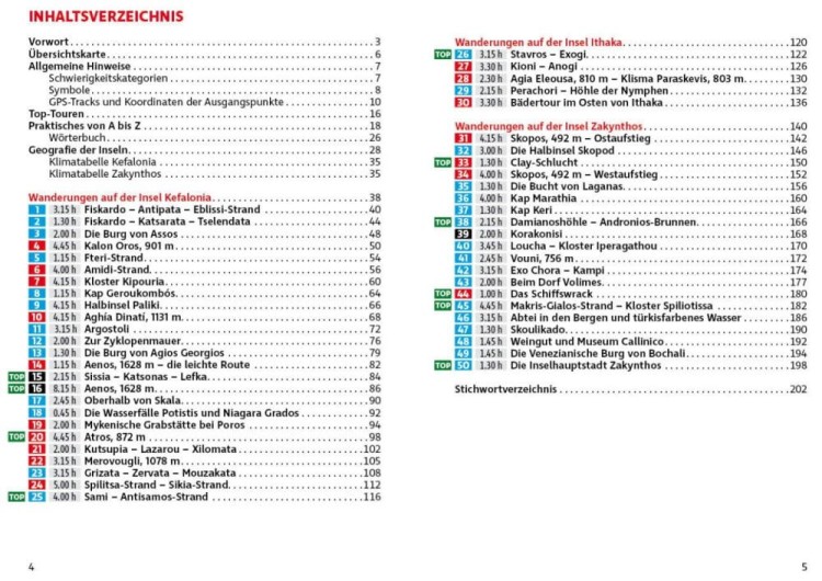 Kefalonia. Przewodnik wydawnictwa Rother. Spis treści