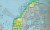 Norwegia 1:250 000 / 1:400 000. Atlas turystyczno-samochodowy wydawnictwa Freytag & Berndt. Zasięg