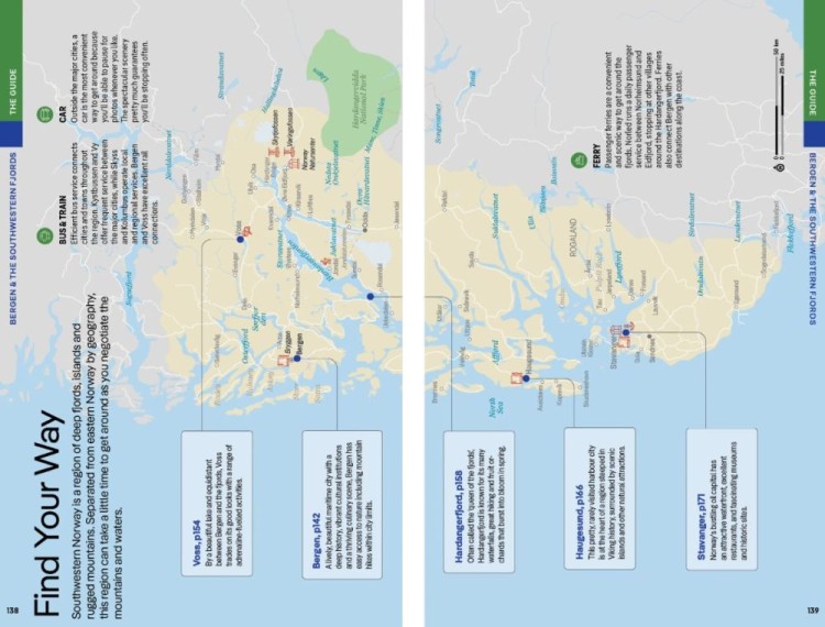 Norwegia / Norway. Przewodnik wydawnictwa Lonely Planet. Przykładowe strony 5