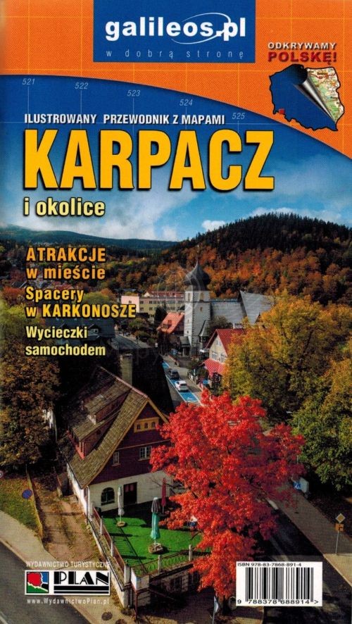 Karpacz i okolice. Ilustrowany przewodnik z mapami. Galileos