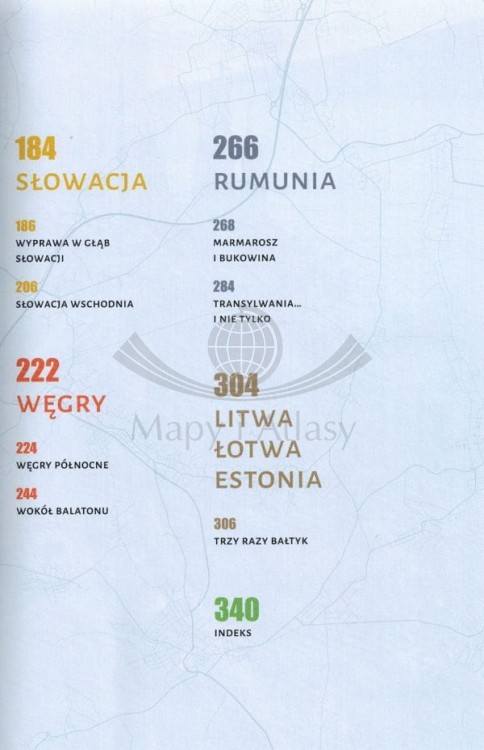 Samochodem na weekend z Polski. Przewodnik wydawnictwa Bezdroża. Spis treści 2