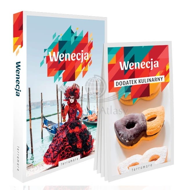 Wenecja. Przewodnik terramare z dodatkiem kulinarnym wydawnictwa ExpressMap. Okładka