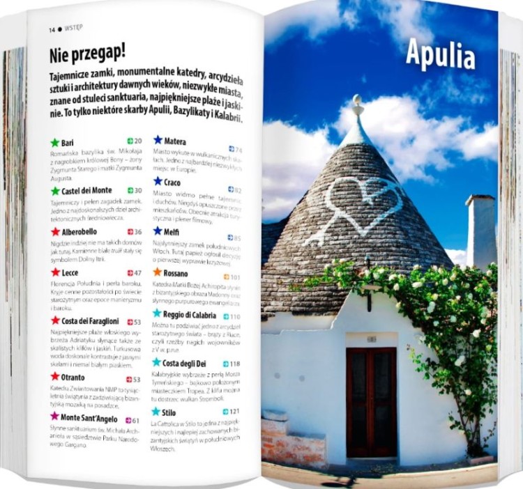 Apulia, Kalabria i Bazylikata. Przewodnik light + laminowana mapa wydawnictwa ExpressMap. Przykładowe strony 1