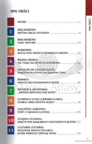 Kraj Basków. Przewodnik wydawnictwa Rewasz. Spis treści 1