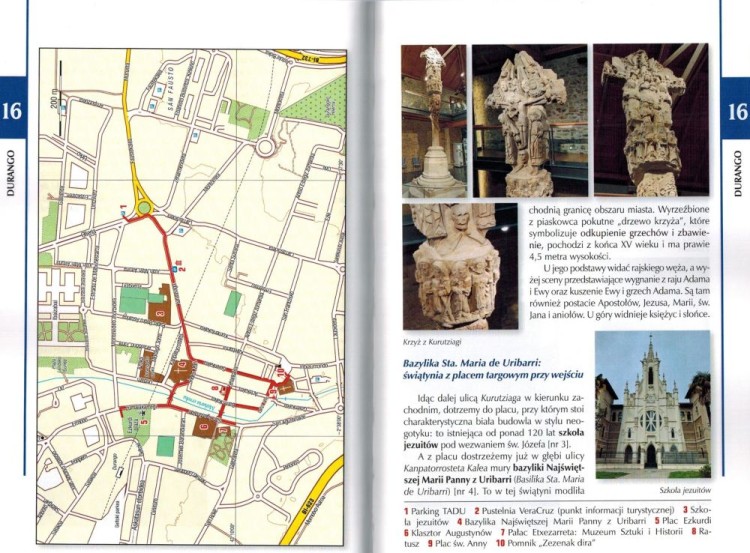 Kraj Basków. Przewodnik wydawnictwa Rewasz. Przykładowe strony 4