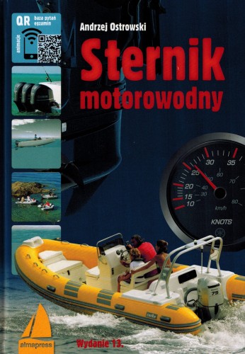 Sternik motorowodny. Podręcznik wydawnictwa Almapress. Okładka