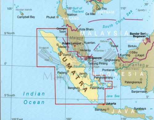 Sumatra, Indonezja 1:1 100 000. Wodoodporna mapa samochodowo-turystyczna wydawnictwa Reise Know-How. Zasięg