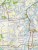 Gandawa (Gent), Bruksela, Flandria. Mapa samochodowo-turystyczna wydawnictwa ITMB. Fragment 2