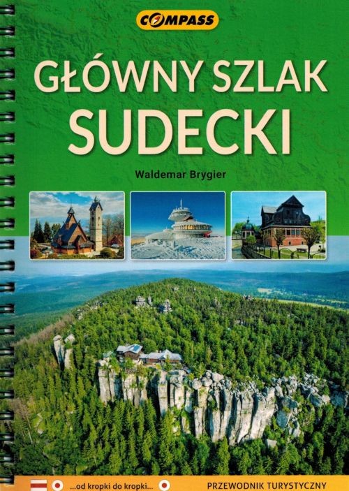Główny Szlak Sudecki / Sudety. Przewodnik wydawnictwa Compass. Okładka