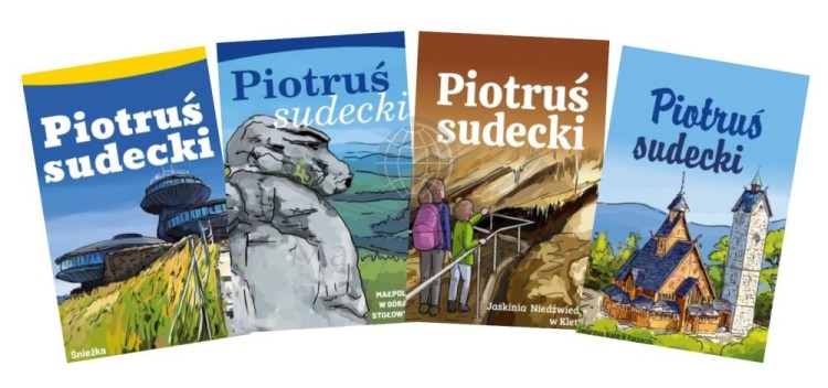 Piotruś sudecki. Karty do gry. 4 wzory opakowań
