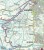 Elberadweg. Laminowana mapa turystyczna, rowerowa 7002 wydawnictwa Kompass. Fragment 1