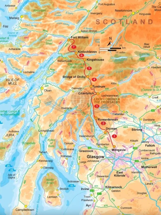 Szkocja: West Highland Way. Przewodnik turystyczny wydawnictwa Cicerone. Fragment 1