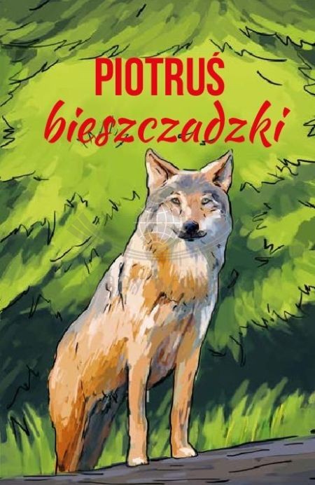 Piotruś bieszczadzki. Karty do gry. Wzór 5 (wilk)