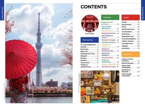 Tokio / Tokyo. Przewodnik wydawnictwa Lonely Planet. Spis treści