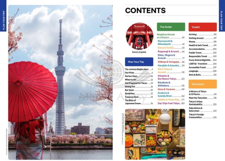 Tokio / Tokyo. Przewodnik wydawnictwa Lonely Planet. Spis treści