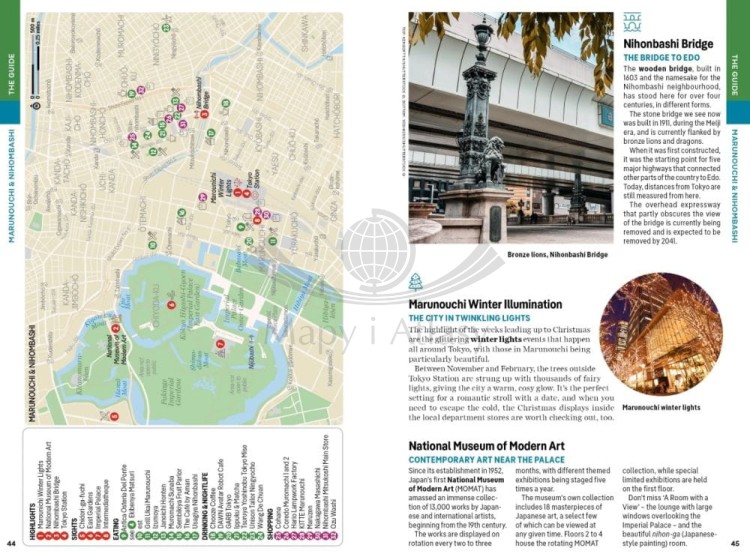 Tokio / Tokyo. Przewodnik wydawnictwa Lonely Planet. Przykładowe strony 4