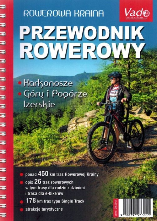 Karkonosze, Góry i Pogórze Izerskie. Przewodnik rowerowy wydawnictwa Libra. Okładka