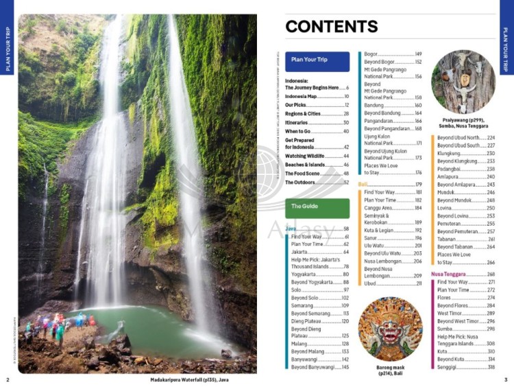 Indonezja / Indonesia. Przewodnik wydawnictwa Lonely Planet. Spis treści 1