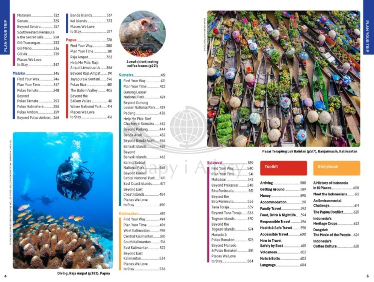 Indonezja / Indonesia. Przewodnik wydawnictwa Lonely Planet. Spis treści 2