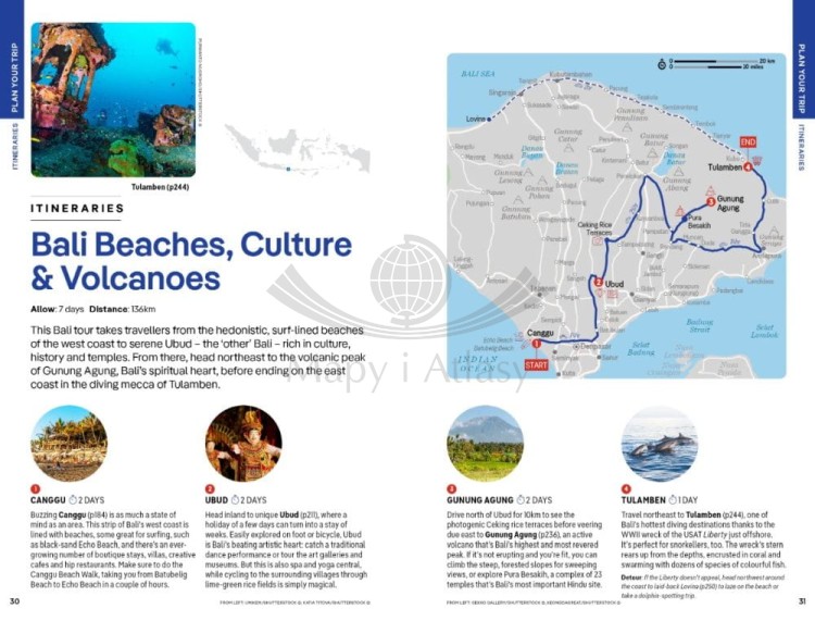 Indonezja / Indonesia. Przewodnik wydawnictwa Lonely Planet. Przykładowe strony 2