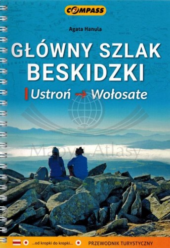 Główny Szlak Beskidzki. Przewodnik turystyczny wydawnictwa Compass. Okładka