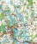 Wielkie Jeziora Mazurskie. Laminowana mapa turystyczna wydawnictwa Agencja TD. Fragment 2