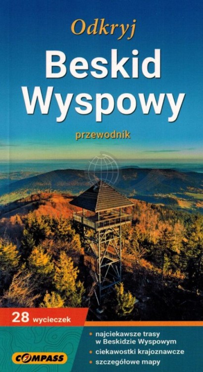 Beskid Wyspowy. Przewodnik turystyczny wydawnictwa Compass. Okładka