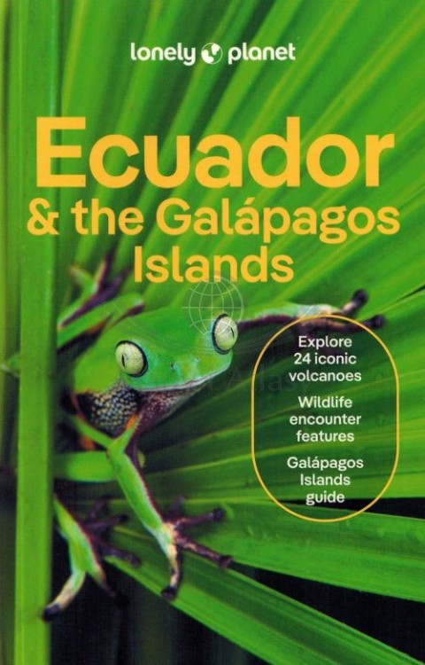 Ekwador i Wyspy Galapagos. Przewodnik wydawnictwa Lonely Planet. Okładka