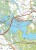 Lasy Pilskie 1:50 000. Złotów, Borne Sulinowo, Wałcz, Piła. Mapa turystyczna wydawnictwa Compass. Fragment 3