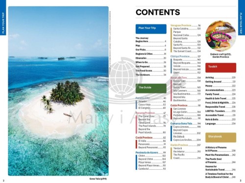 anama. Przewodnik wydawnictwa Lonely Planet. Spis treści