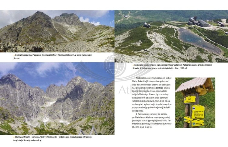 Żelazne percie Tatr. Od Siwego Wierchu po Jagnięcy Szczyt. Przewodnik trekking & hiking wydawnictwa Bezdroża. Przykładowe strony 6